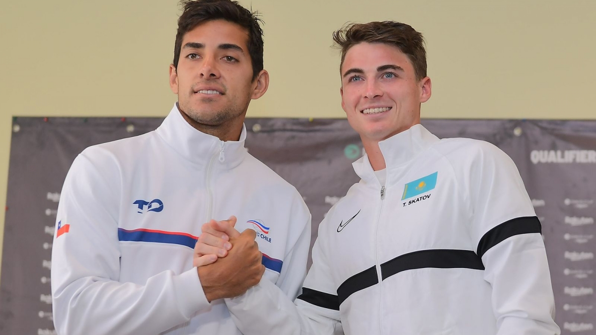 Чилийские теннисисты вышли вперед в матче с Казахстаном на Кубке Дэвиса