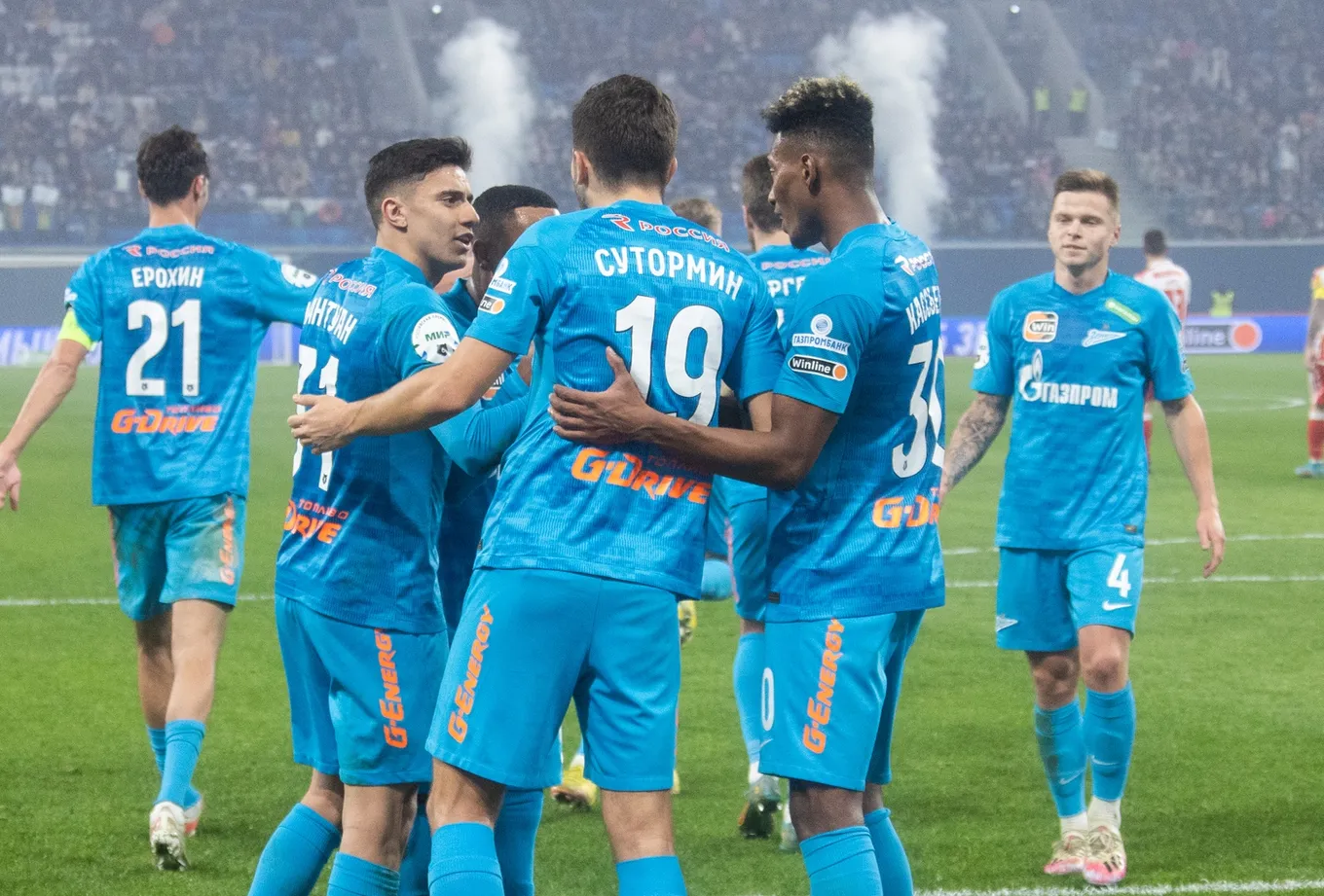 Зенит – Спартак: прогноз (КФ 2,00) и ставки на матч Фонбет Кубка России 27 ноября 2022 года