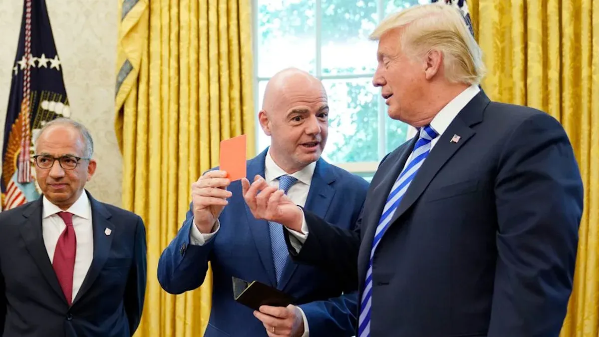 Инфантино и Трамп