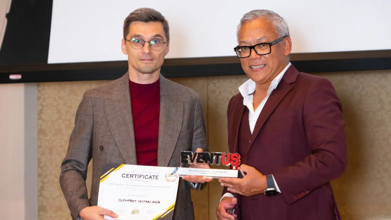 Olimpbet получил награду «Оператор года» на SPiCE Central Asia Awards 2026