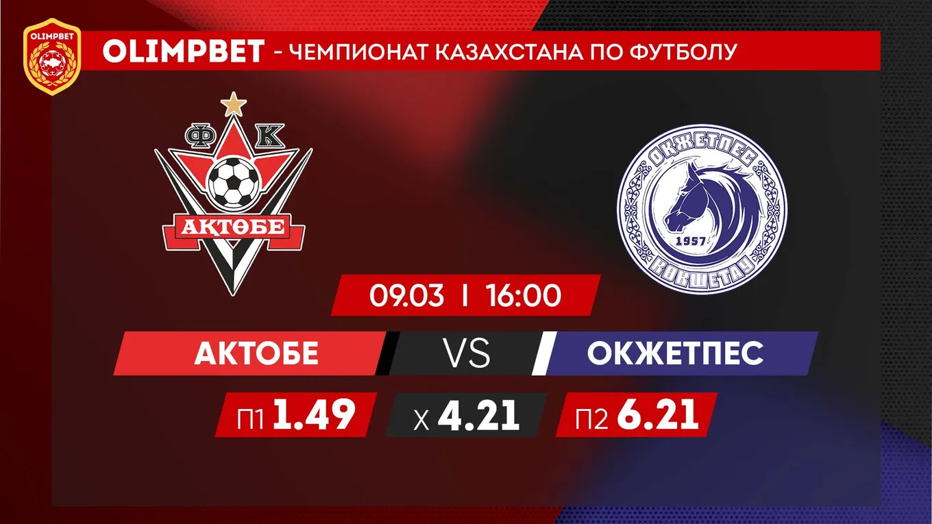 Актобе - Окжетпес