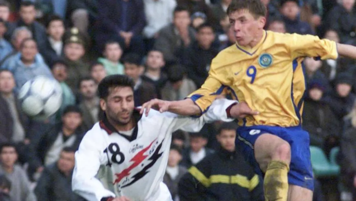 Ирак - Казахстан (1:1). 2001 год.