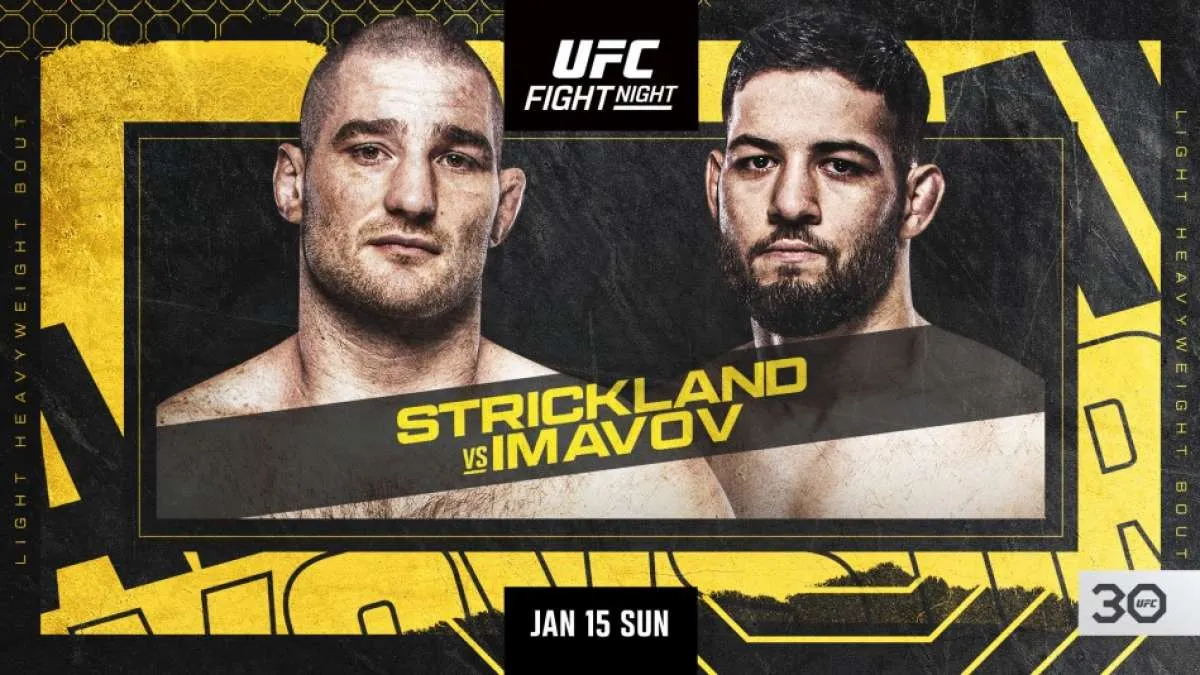 Как смотреть онлайн UFC Vegas 67: где покажут трансляцию турнира и главного боя Стрикленд – Имавов