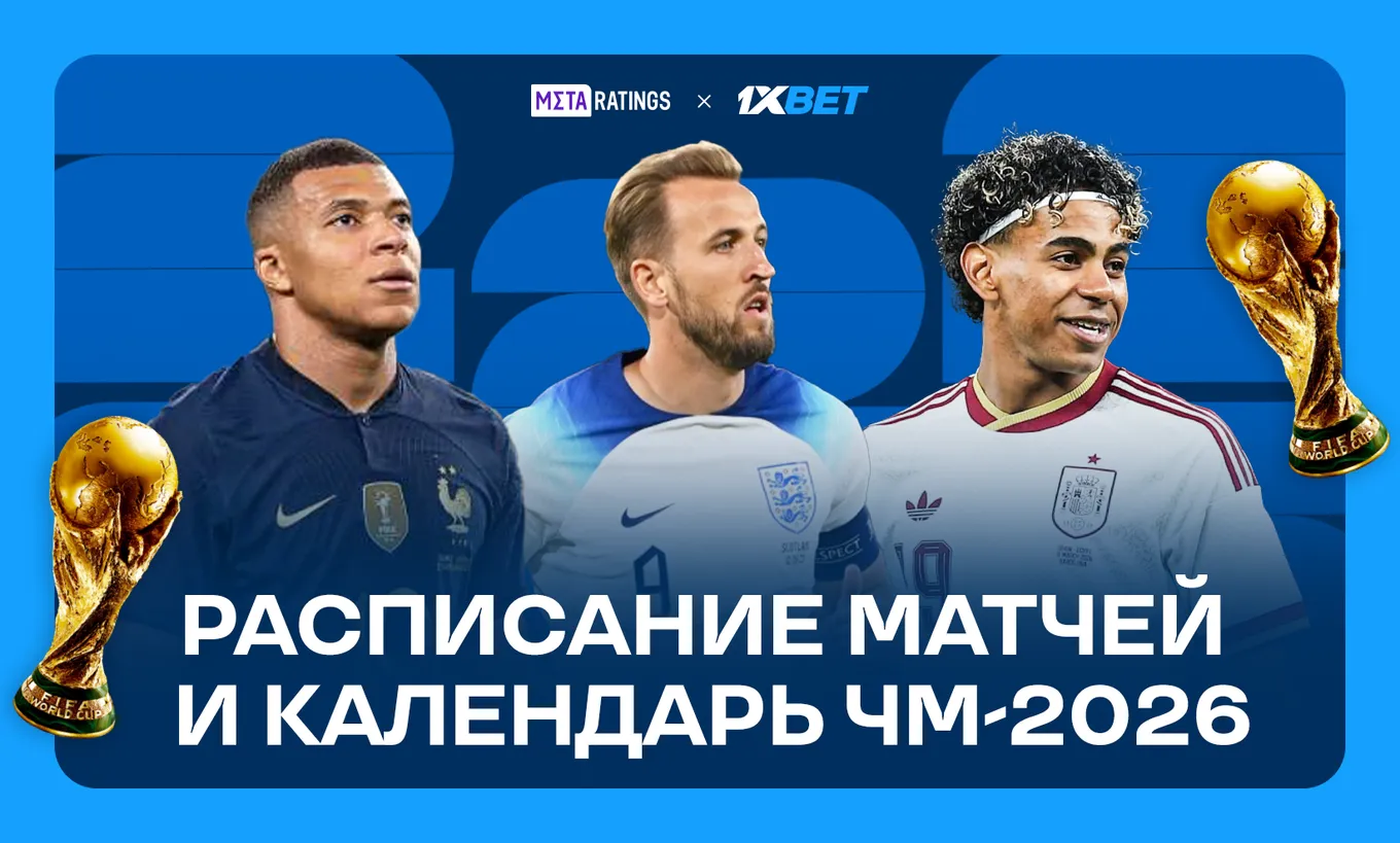 Расписание и календарь матчей ЧМ-2026