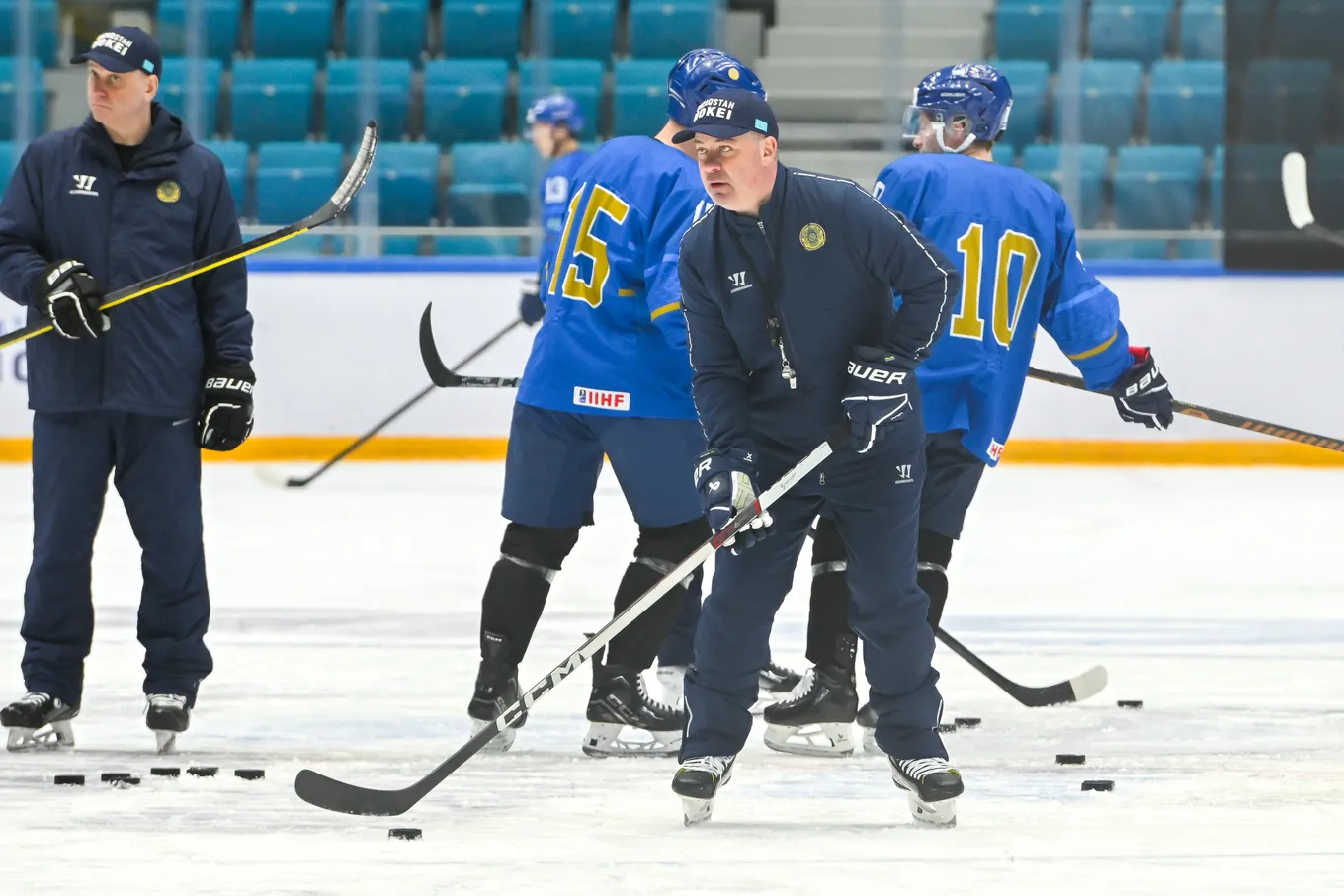 Леонид Тамбиев. Фото: icehockey.kz