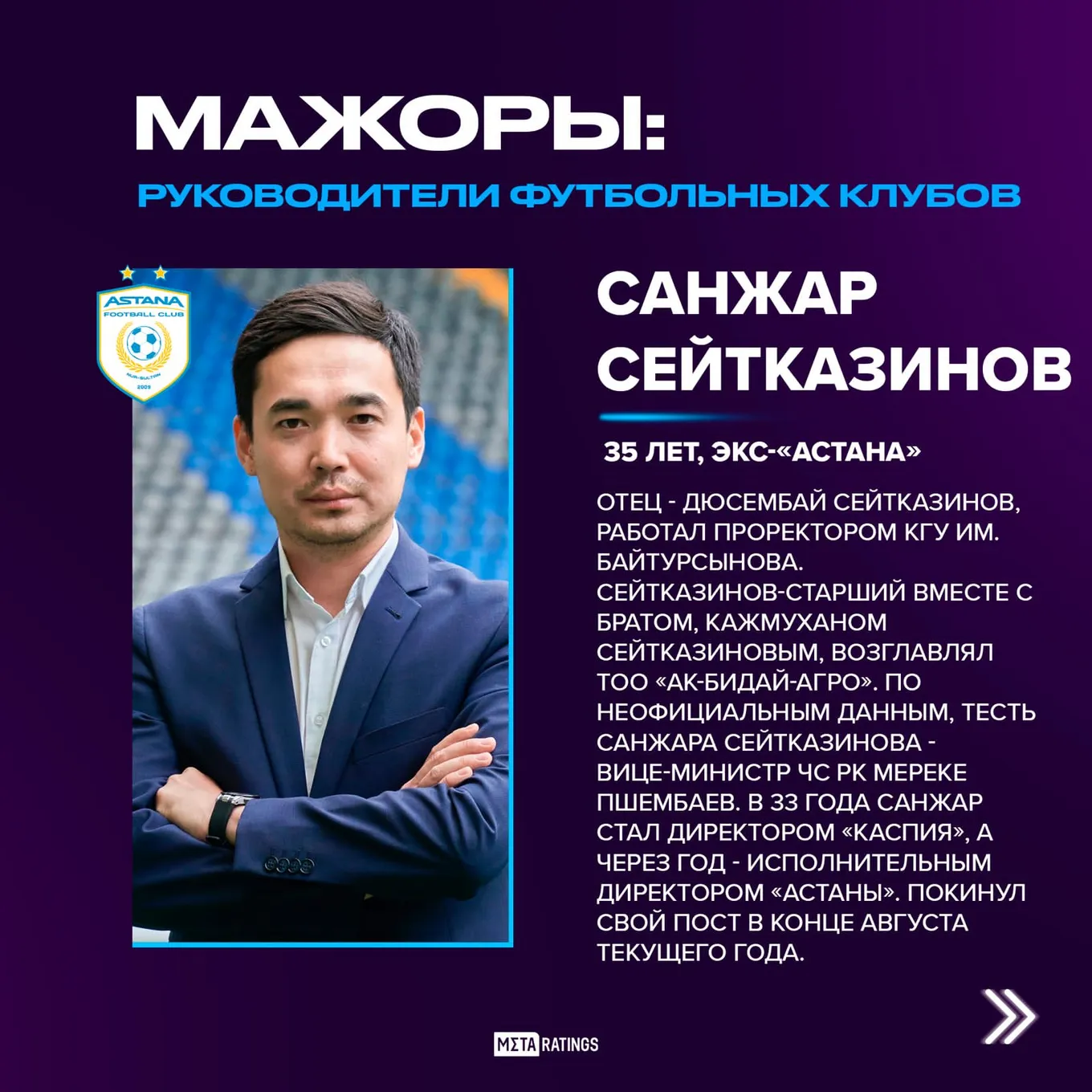 Санжар Сейтказинов