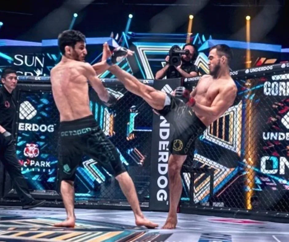 Бой Алишера Габдуллина в лиге Octagon