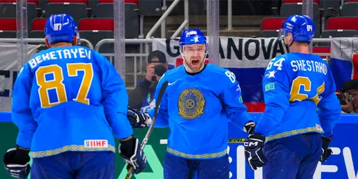 Сборная Казахстана одержала вторую победу на чемпионате мира по хоккею – 2023