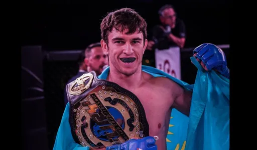 Казахстанец Веретенников в шаге от UFC: завоевал чемпионский пояс в США и получил приглашение от Даны Уайта