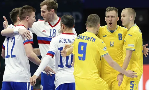 Спортта саясатқа жол жоқ. Украина мен Ресей футзалдан араға 14 жыл салып кездеседі