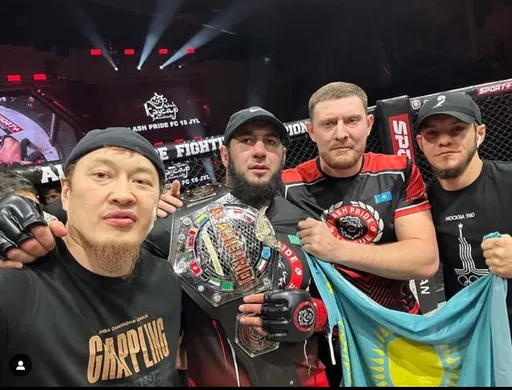 Расул Хатаев завоевал чемпионский пояс лиги Alash Pride FC