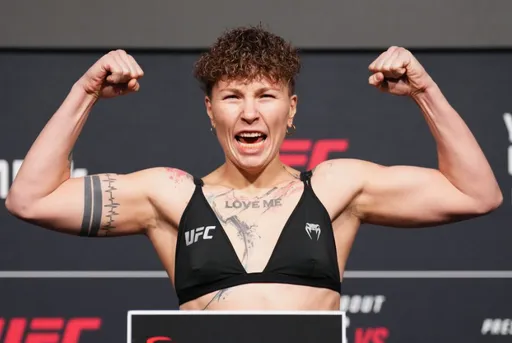 Уроженка Казахстана Ирина Алексеева прошла взвешивание перед UFC Fight Night 261