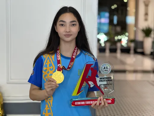 Даяна Дуйсенгали признана лучшей спортсменкой на чемпионате Азии по муайтай