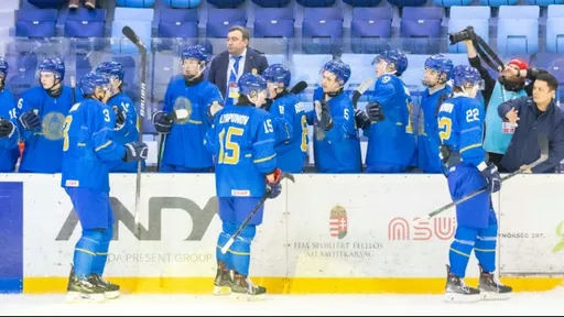 Опубликовано расписание матчей Казахстана на ЧМ U18 по хоккею