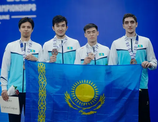 Казахстанские саблисты завоевали бронзовые медали Чемпионата Азии