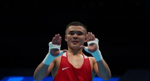 Талгат Сырымбетов одержал досрочную победу на чемпионате РК по боксу