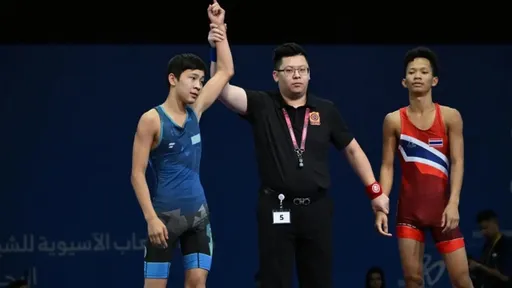Пуэрториканец не пустил казахстанского борца в полуфинал чемпионата мира U17