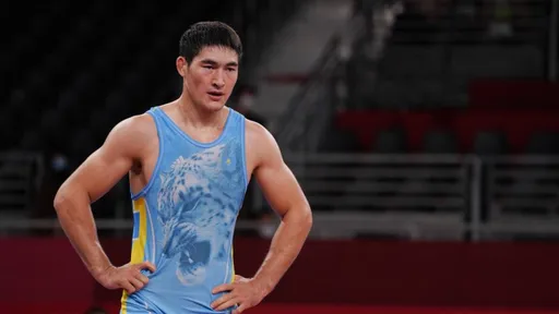 Казахстанский борец вышел в финал чемпионата Азии по греко-римской борьбе