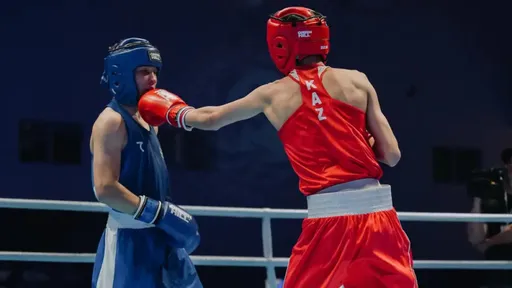Казахстанский боксер уступил в финале ЧА спортсмену из Ирана