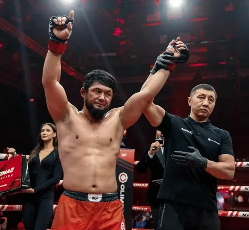 Узбекский боец Абдулазизов завоевал временный пояс лиги Alash Pride FC