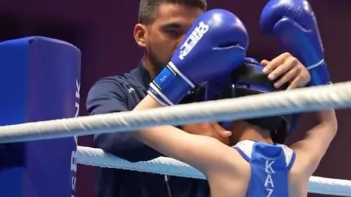Казахстанка стала серебряным призером чемпионата Азии по боксу