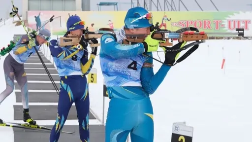 Сборная Казахстана заняла 21-е место в смешанной эстафете на чемпионате мира по биатлону