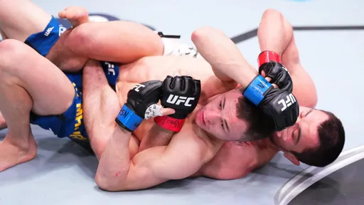 Бекзат Алмахан заработал 16 тысяч долларов за дебютный бой в UFC