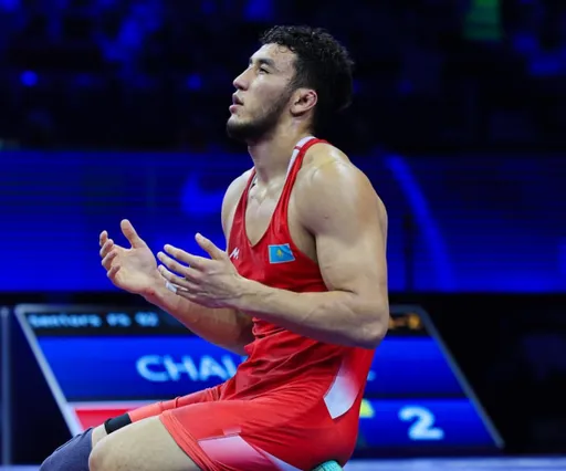 Ризабек Айтмухан стал серебряным призером чемпионата мира по борьбе