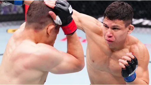 В UFC отреагировали на поражение Бекзата Алмахана на турнире в Баку