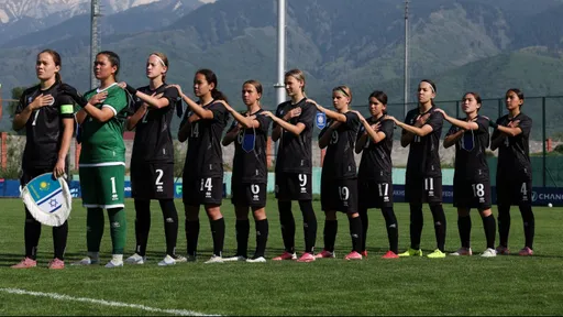 Женская сборная Казахстана U16 уступила Израилю на турнире УЕФА