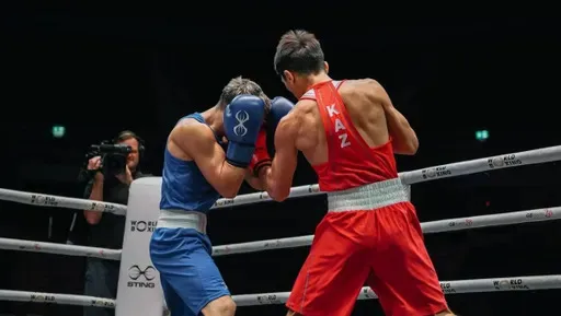 Бейбарыс Койшыбай стал чемпионом Азии по боксу U15