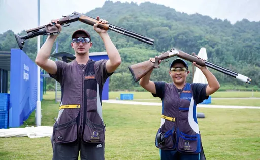 Сборная Казахстана выиграла бронзу чемпионата Азии по стендовой стрельбе