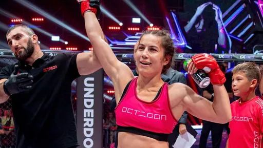 Шарипова победила нокаутом на 13-й секунде на OCTAGON 44 в Алматы