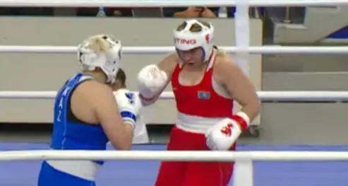Чемпионат Казахстана: Рябец завоевала золото мгновенным нокаутом