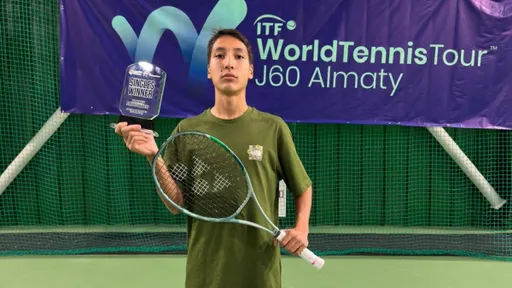 14-летний казахстанский теннисист выиграл три титула ITF Juniors подряд