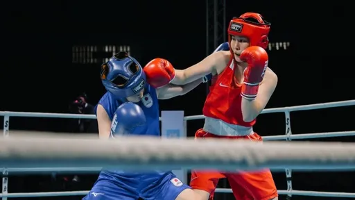 Аяжан Ермек завоевала серебро на молодёжном чемпионате Азии по боксу