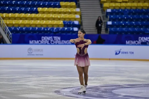 Казахстанские фигуристки вошли в топ-25 на турнире Trialeti Trophy 2025 в Грузии