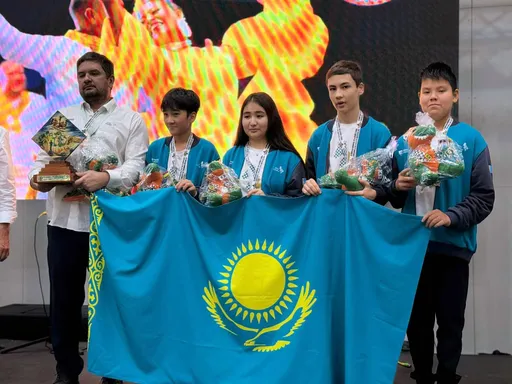 Казахстан выиграл «бронзу» на юношеской шахматной Олимпиаде в Колумбии