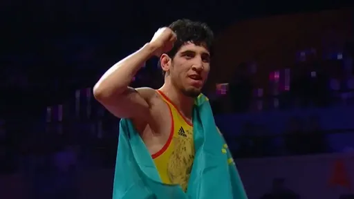 Казахстан завоевал золото на чемпионате Азии по борьбе
