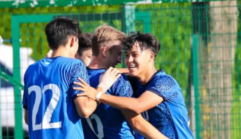 Сборная Казахстана U-19 разгромила ОАЭ на турнире в Словении