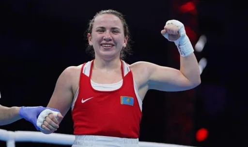 Надежда Рябец одержала победу в финале чемпионата Казахстана по боксу