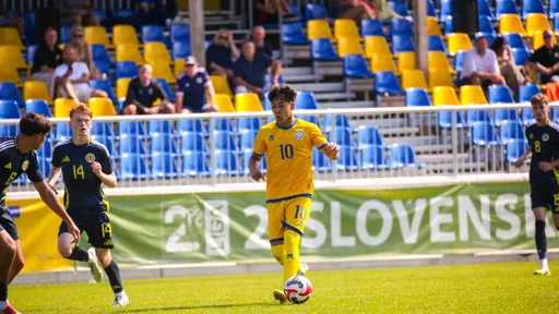 Юношеская сборная Казахстана U-19 победила сверстников из Шотландии