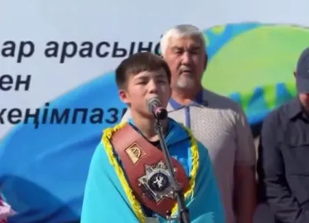 16-летнему чемпиону мира по греко-римской борьбе подарили табун лошадей