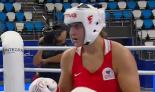 Валерия Аксенова выиграла золото ЧК по боксу с нокдауном