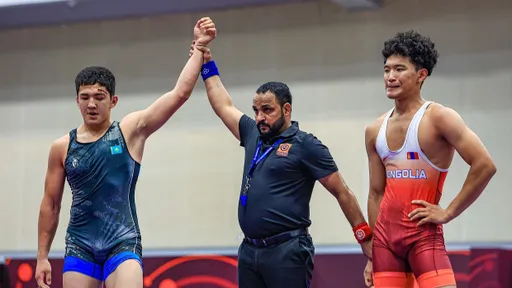 Казахстанские борцы завоевали три медали на чемпионате Азии U20