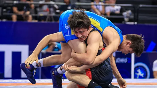 Ерали Аскербек остался без медали чемпионата мира по борьбе