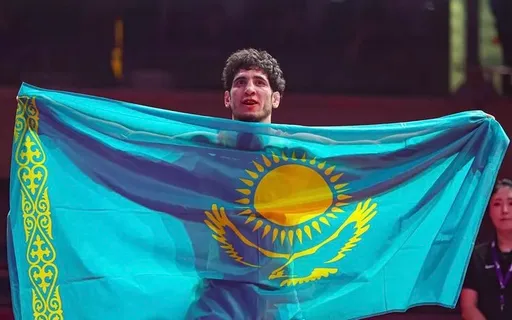 Казахстанский борец Ибрагим Магомадов прокомментировал золото чемпионата Азии