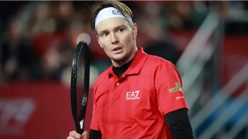 Александр Бублик уступил Кентену Гали в финале турнира ATP в Кицбюэле
