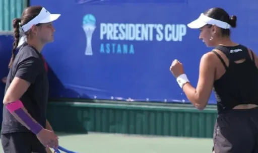 Казахстанский дуэт пробился в финал турнира ITF в Ташкенте