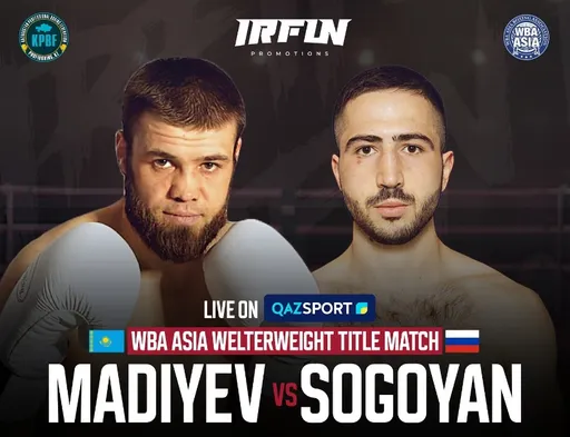Руслан Мадиев победил Тиграна Сагояна и завоевал титул WBA Asia